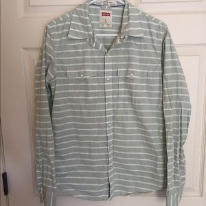 Levi’s Button Down Shirt With Snaps